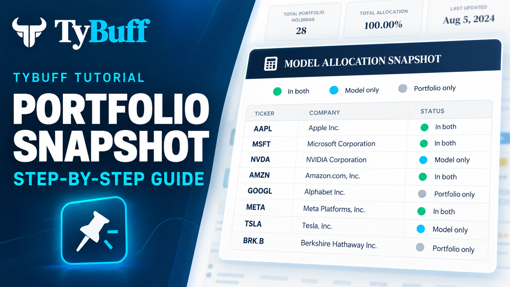How to Use TyBuff Portfolio Snapshot | Step-by-Step Guide